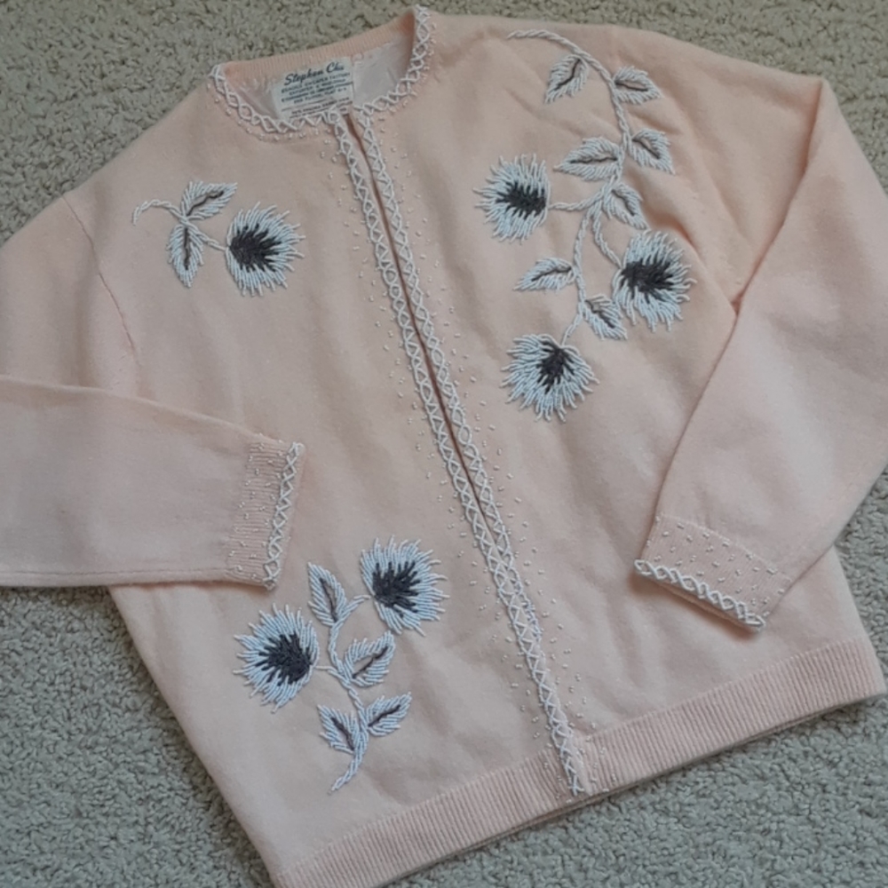 VINTAGE...BRAND NEW!! BEADED 50's